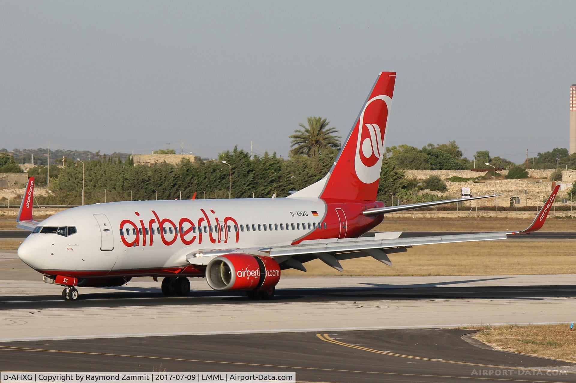D-AHXG, 2008 Boeing 737-7K5 C/N 35140, B737-700 D-AHXG Air Berlin