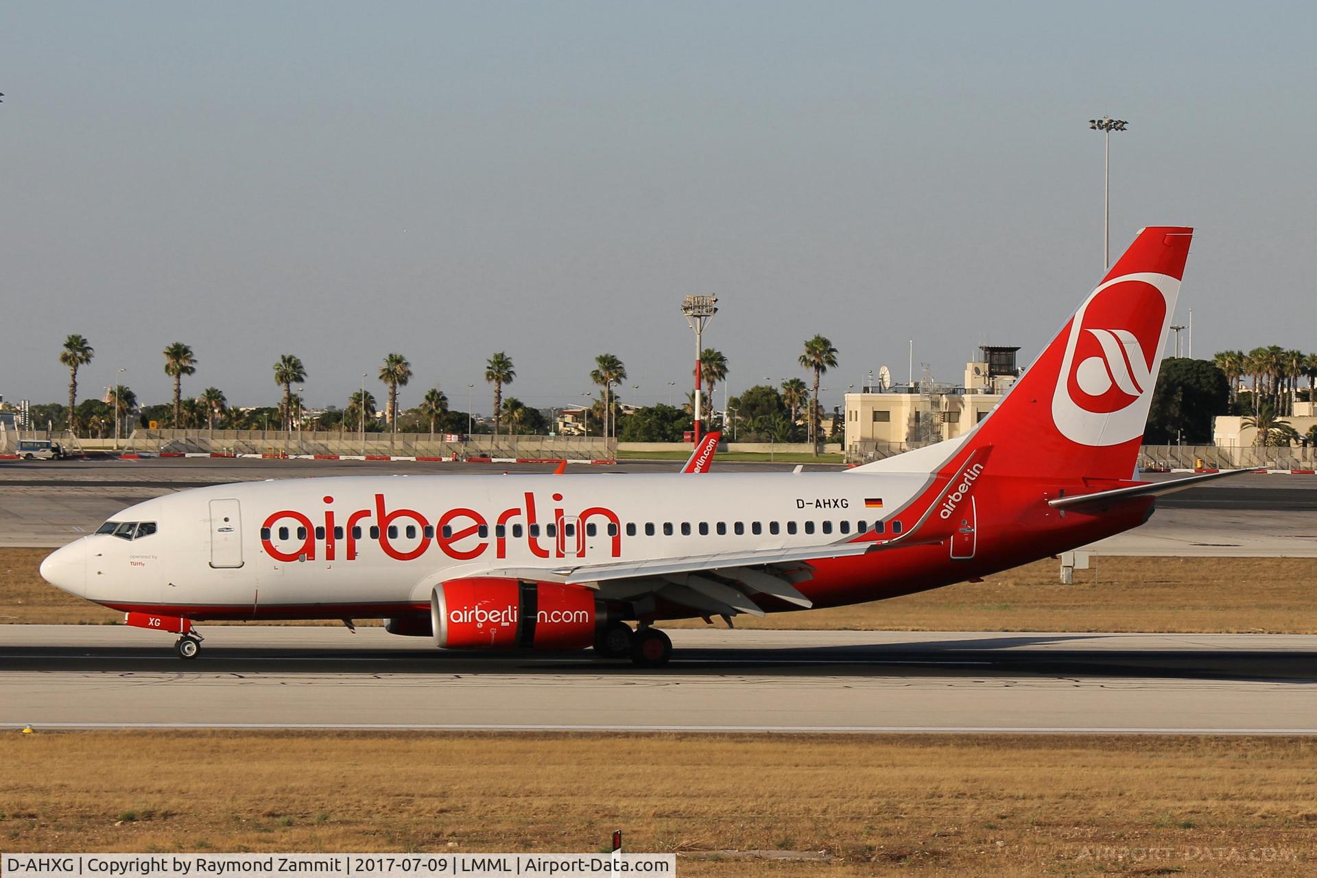 D-AHXG, 2008 Boeing 737-7K5 C/N 35140, B737-700 D-AHXG Air Berlin