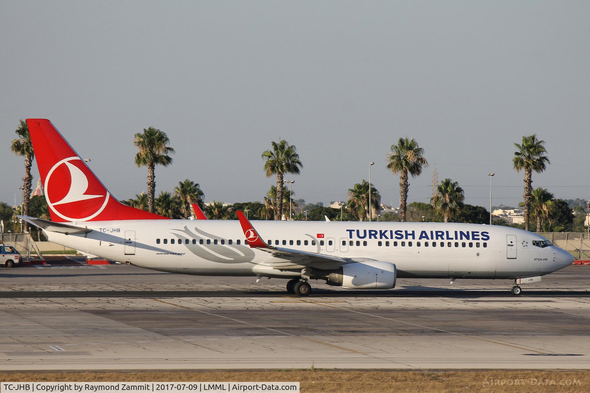 TC-JHB, 2008 Boeing 737-8F2 C/N 35741, B737-800 TC-JHB Turkish Airlines