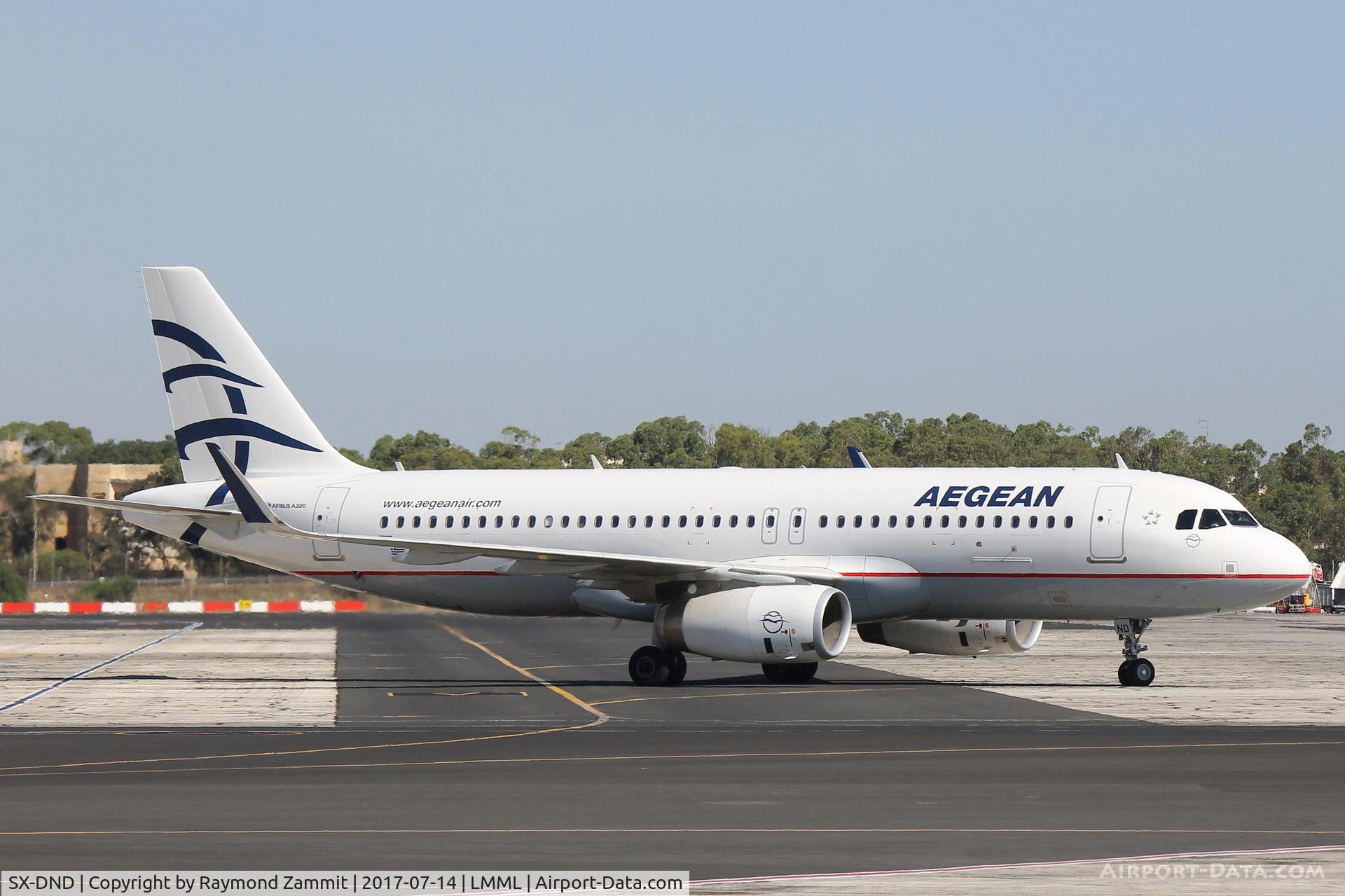 SX-DND, 2016 Airbus A320-232 C/N 6989, A320 SX-DND Aegean Airways