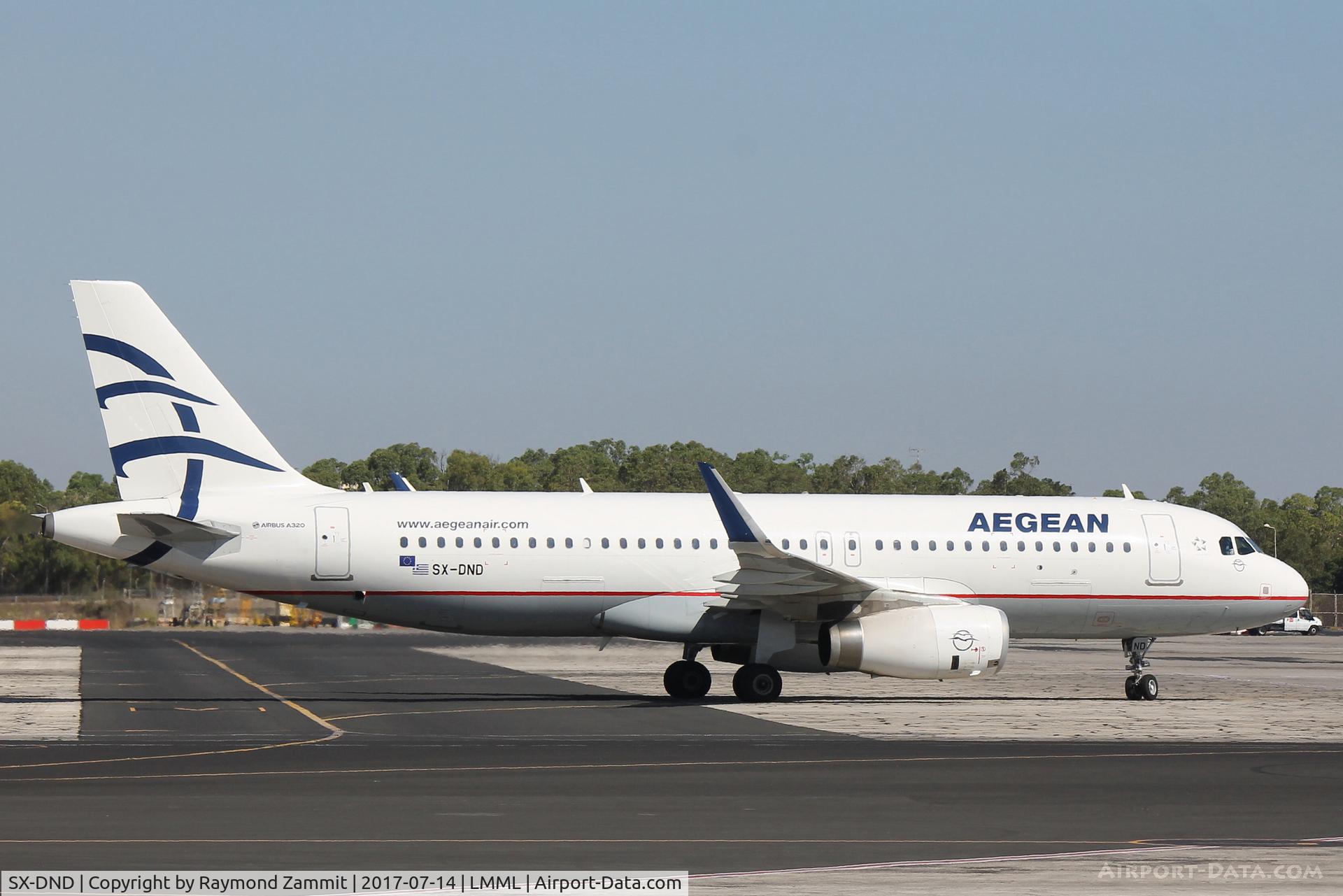 SX-DND, 2016 Airbus A320-232 C/N 6989, A320 SX-DND Aegean Airways