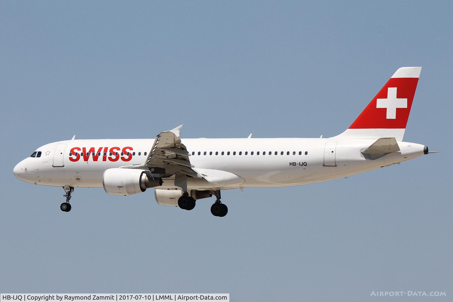 HB-IJQ, 1997 Airbus A320-214 C/N 701, A320 HB-IJQ Swissair