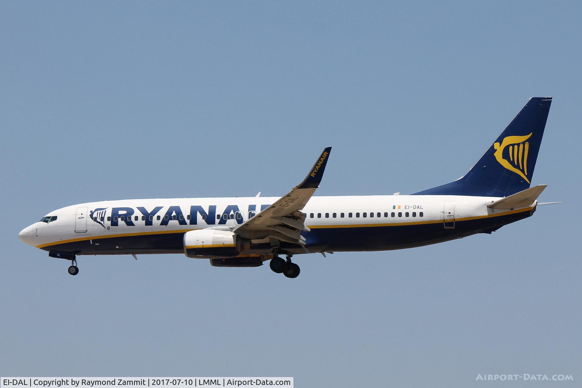 EI-DAL, 2003 Boeing 737-8AS C/N 33718, B737-800 EI-DAL Ryanair