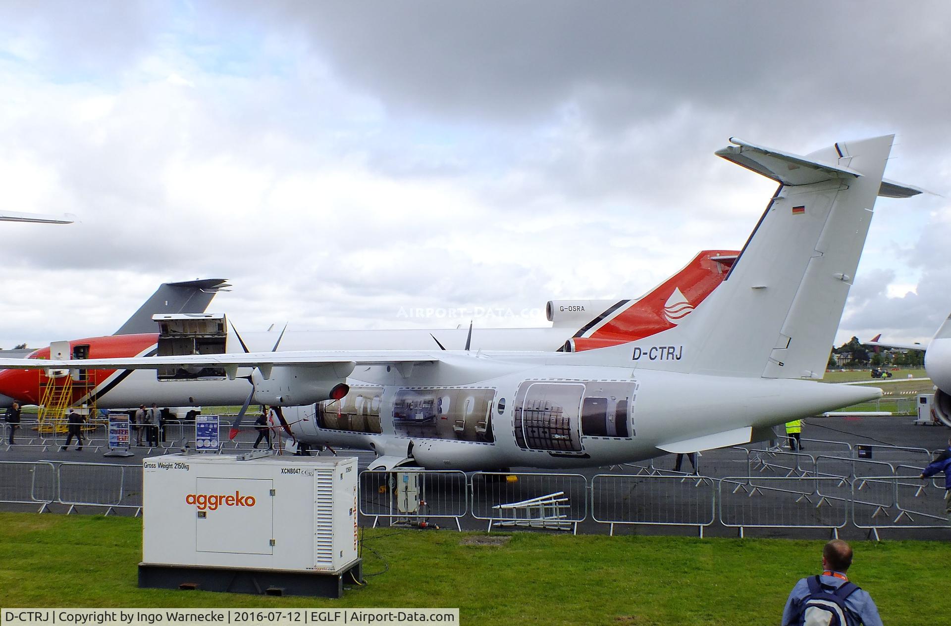 D-CTRJ, 1994 Dornier Do328-110 C/N 3015, Dornier 328-100 at  Farnborough International 2016