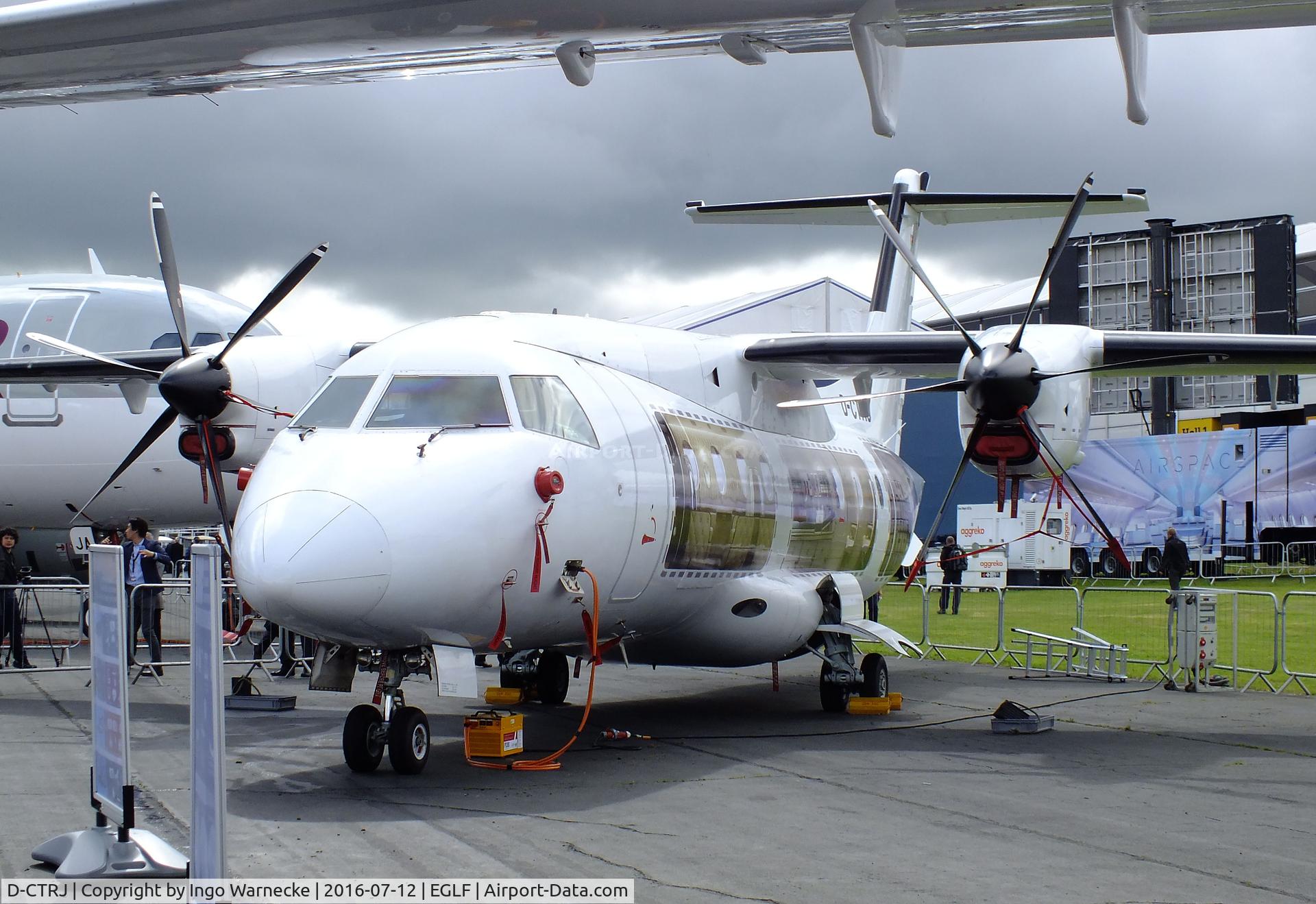 D-CTRJ, 1994 Dornier Do328-110 C/N 3015, Dornier 328-100 at  Farnborough International 2016