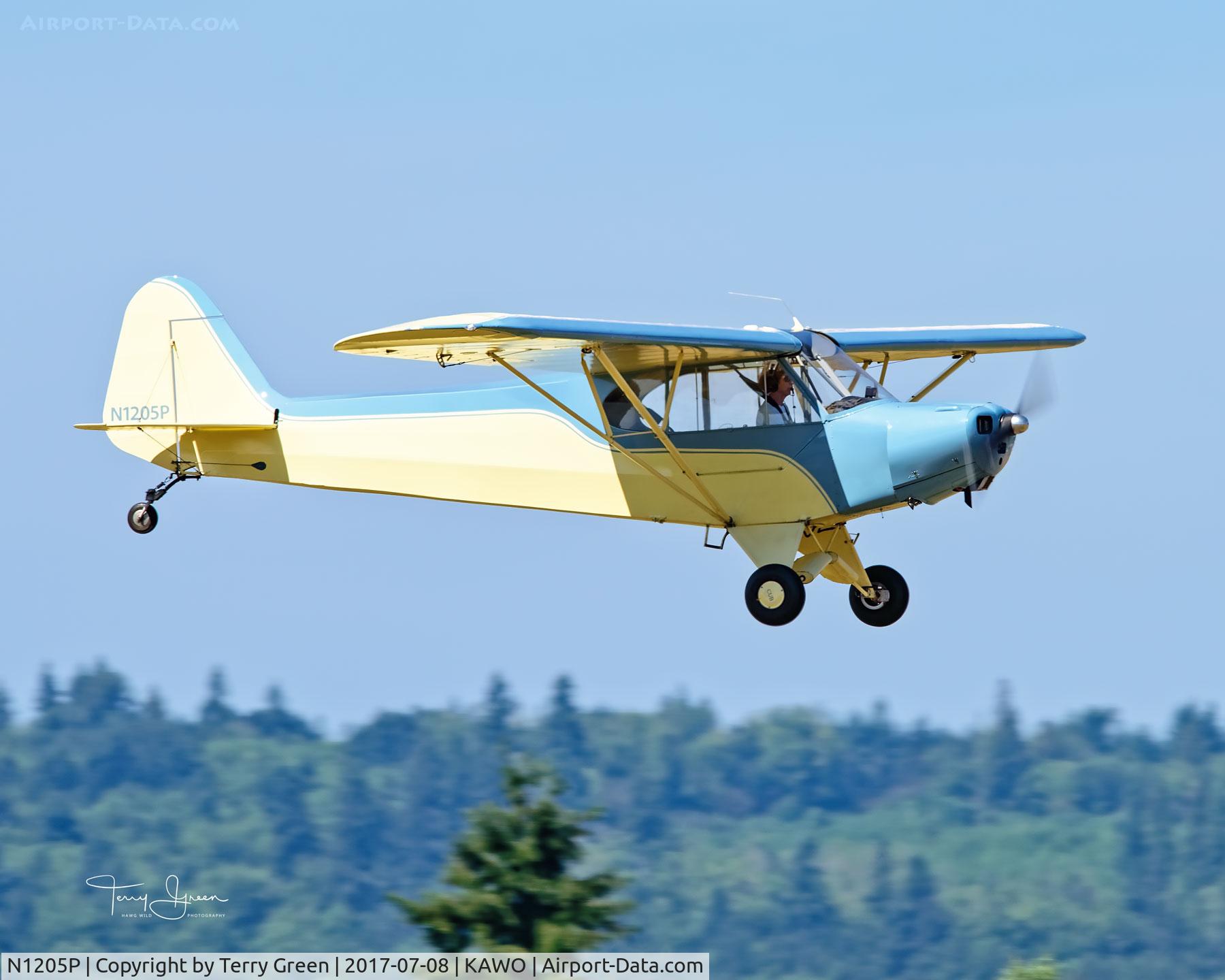 N1205P, 1946 Piper J3C-65 Cub Cub C/N 17630, 2017 Arlington Fly-In