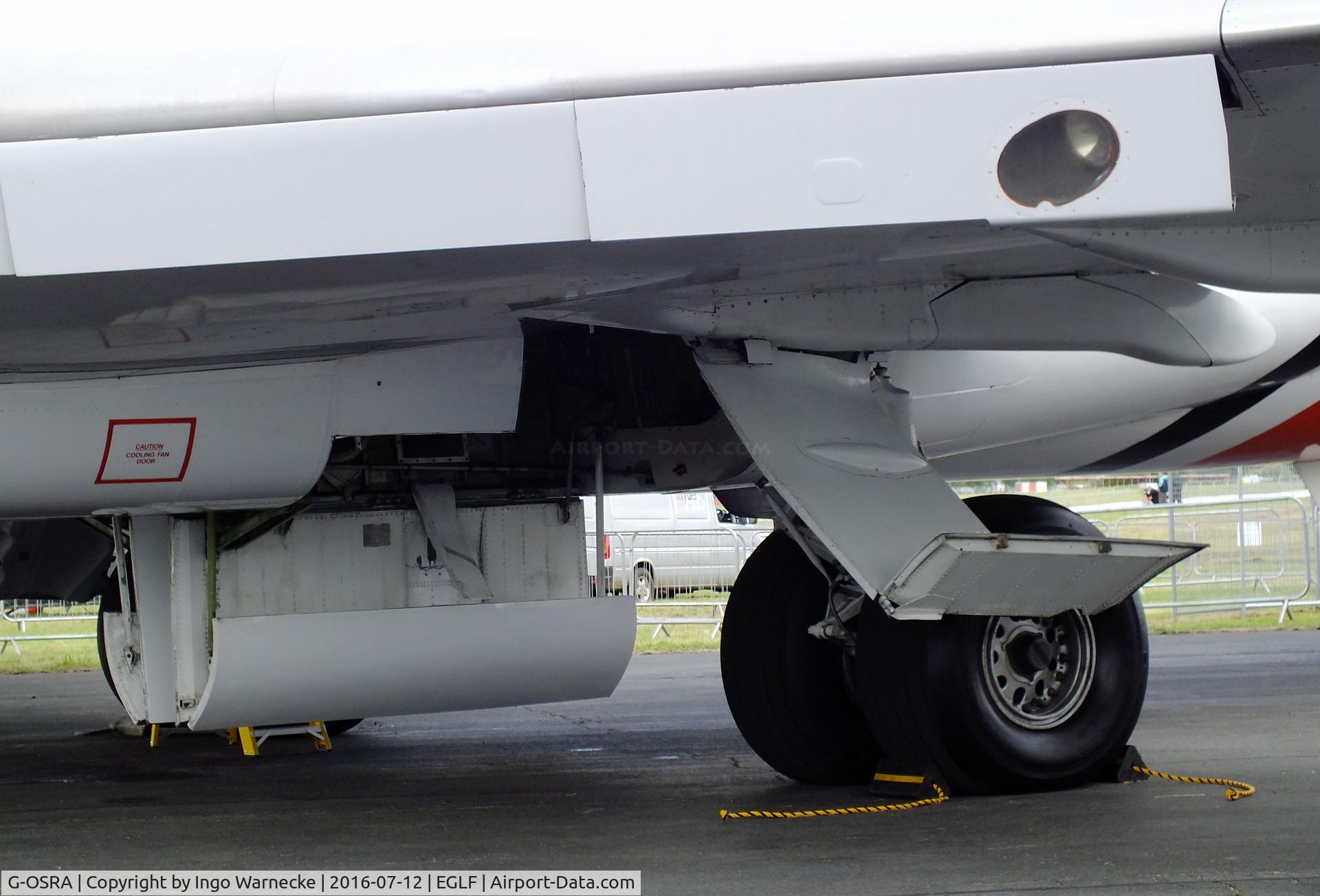 G-OSRA, 1984 Boeing 727-2S2F C/N 22938, Boeing 727-225/Adv(RE) Super 27 converted to anti-oil spill aircraft of Oil Spill Response Ltd at Farnborough International 2016