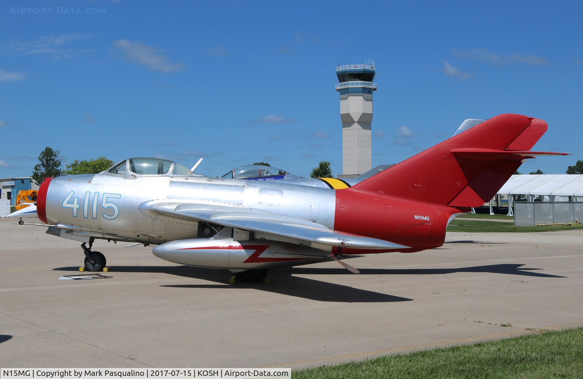 N15MG, 1954 Mikoyan-Gurevich MiG-15bis C/N 1411, MiG-15BIS