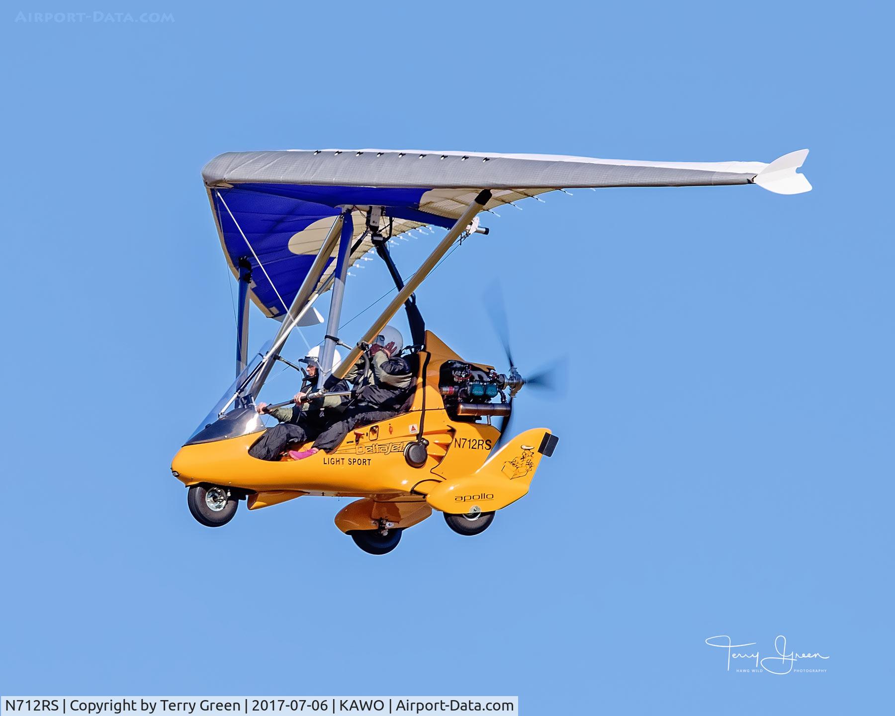 N712RS, 2014 SILVERLIGHT AVIATION LLC DELTA JET-II C/N 0002, 2017 Arlington Fly-In