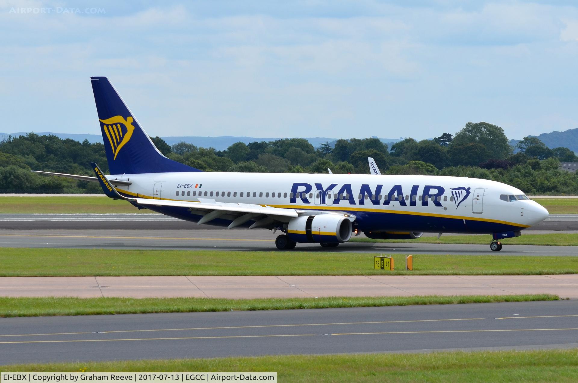 EI-EBX, 2009 Boeing 737-8AS C/N 35007, Just landed.