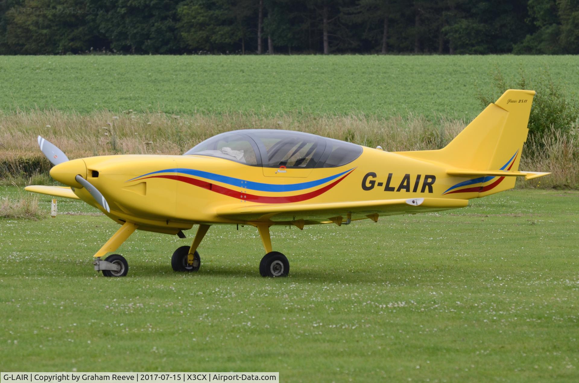 G-LAIR, 2006 Glasair II-S FT C/N PFA 149-11923, Parked at Northrepps.