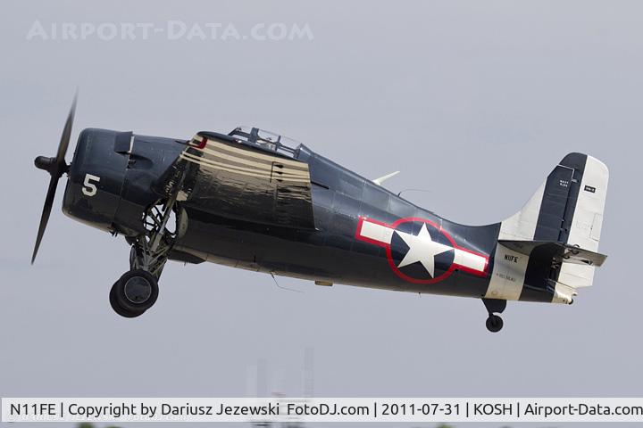 N11FE, 1945 General Motors FM-2 Wildcat C/N 5734, Grumman FM-2 Wildcat CN 5734, N11FE