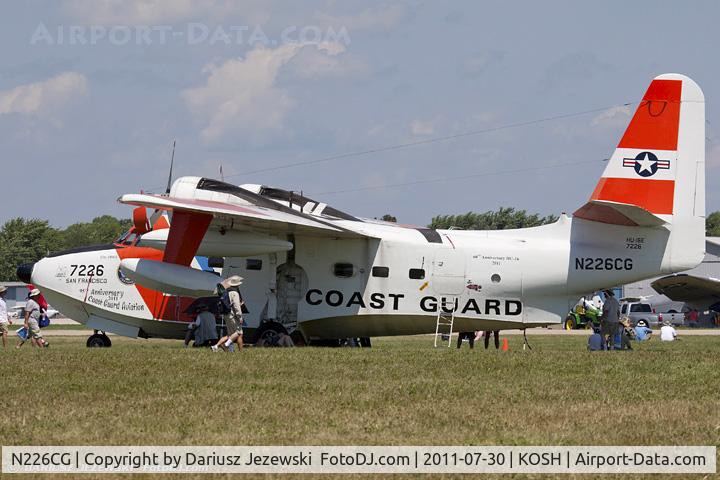 N226CG, 1953 Grumman HU-16B Albatross C/N G-307 (USAF 51-7226), Grumman HU-16B Albatross CN 7226, N226CG
