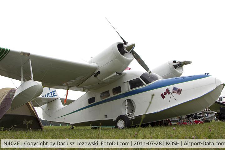 N402E, 1946 Grumman G-44A Widgeon C/N 1444, Grumman G-44A Widgeon CN 1444, N402E
