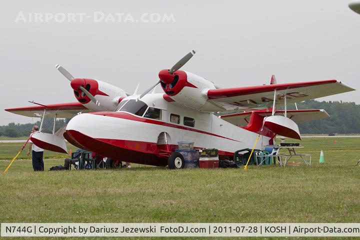 N744G, 1944 Grumman G-44 Widgeon C/N 1394, Grumman G-44 Widgeon CN 1394, N744G