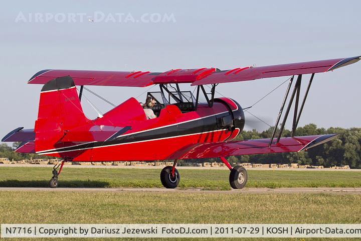 N7716, 1960 Grumman G-164 C/N 42, Grumman G-164 Ag Cat CN 42, NX7716