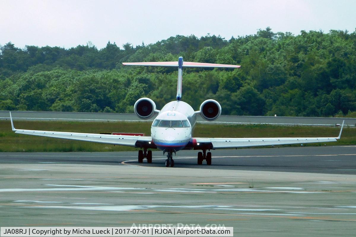 JA08RJ, 2012 Bombardier CRJ-702ER NG (CL-600-2C10) C/N 10333, At Hiroshima