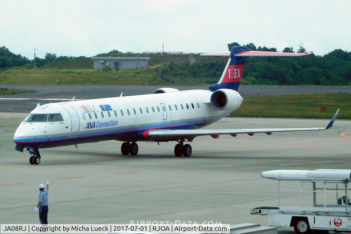 JA08RJ, 2012 Bombardier CRJ-702ER NG (CL-600-2C10) C/N 10333, At Hiroshima