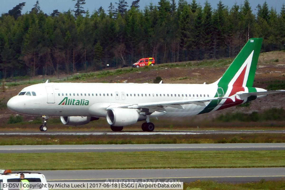 EI-DSV, 2008 Airbus A320-216 C/N 3598, At Gothenburg