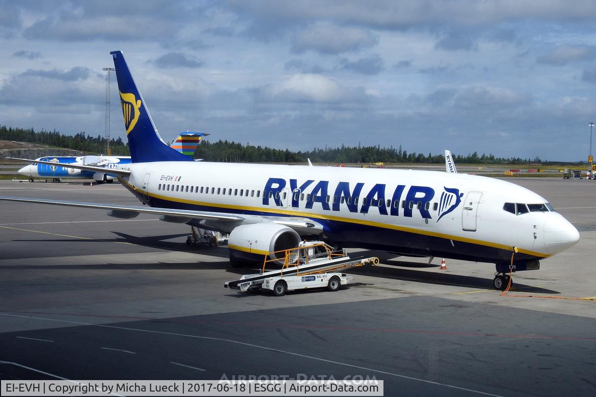 EI-EVH, 2012 Boeing 737-8AS C/N 40290, At Gothenburg