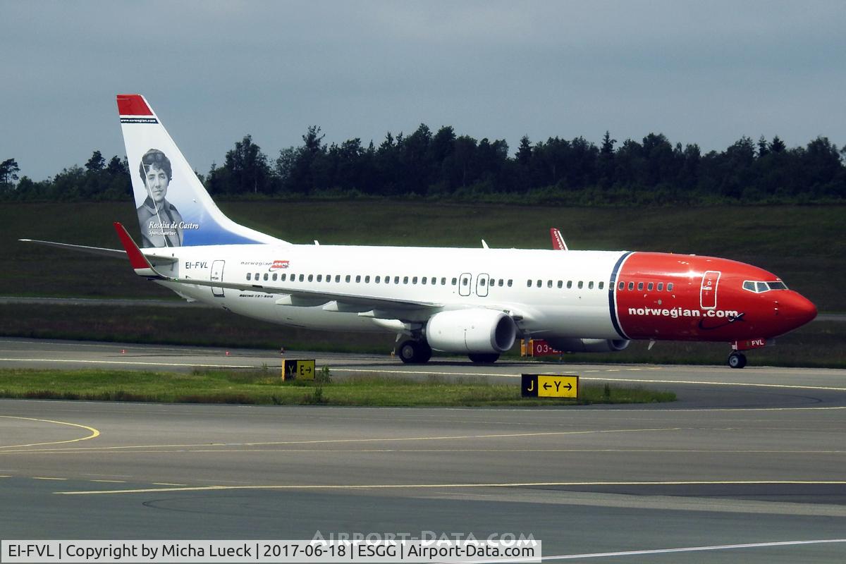 EI-FVL, 2017 Boeing 737-86N C/N 42084, At Gothenburg