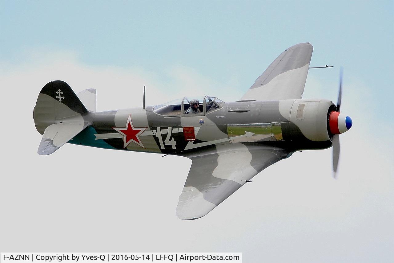 F-AZNN, Yakovlev Yak-11 C/N 25 III/05, Yakovlev YAK-11, On display, La Ferté-Alais airfield (LFFQ) Airshow 2016