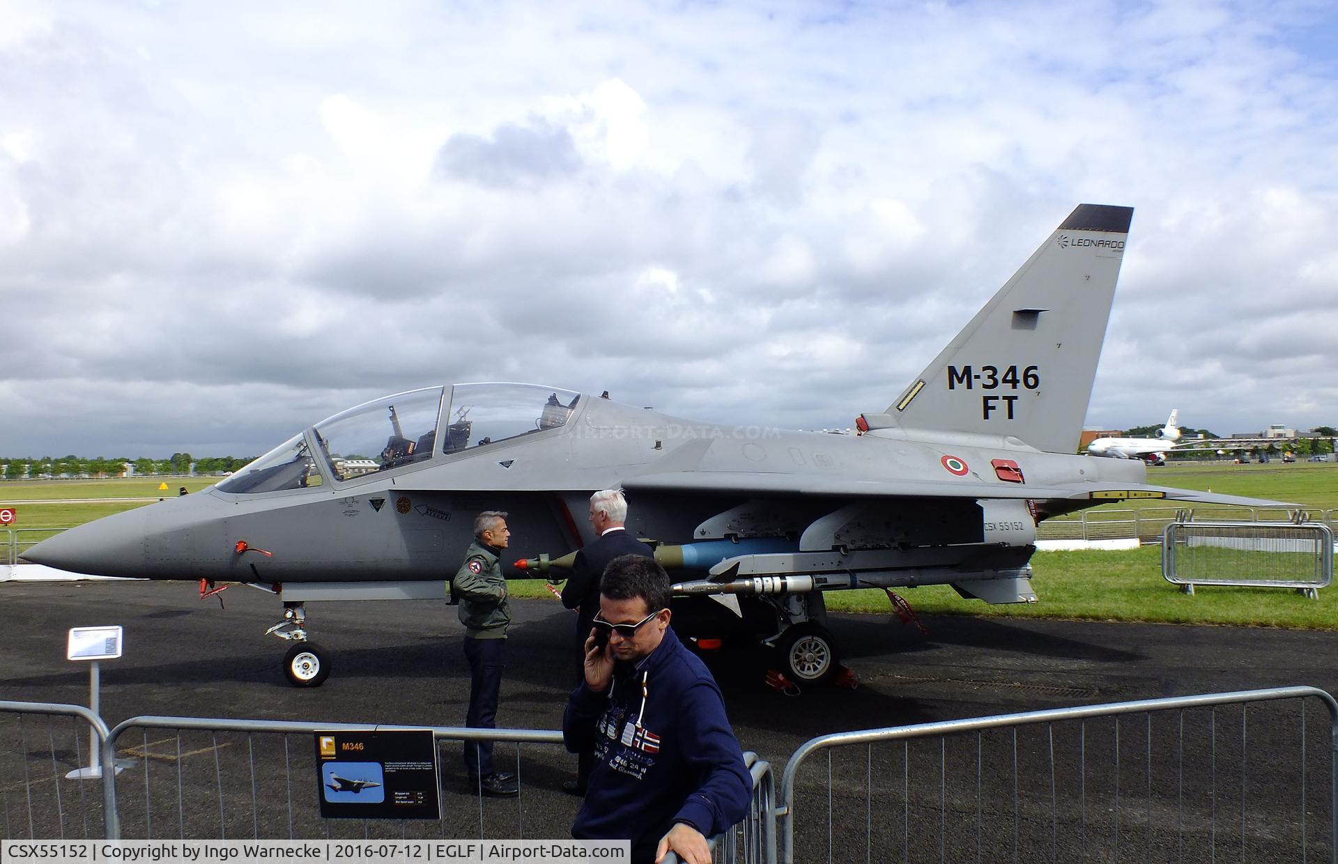 CSX55152, Alenia Aermacchi T-346A Master C/N 7023, Aermacchi T-346A (M346 FT) Master at Farnborough International 2016