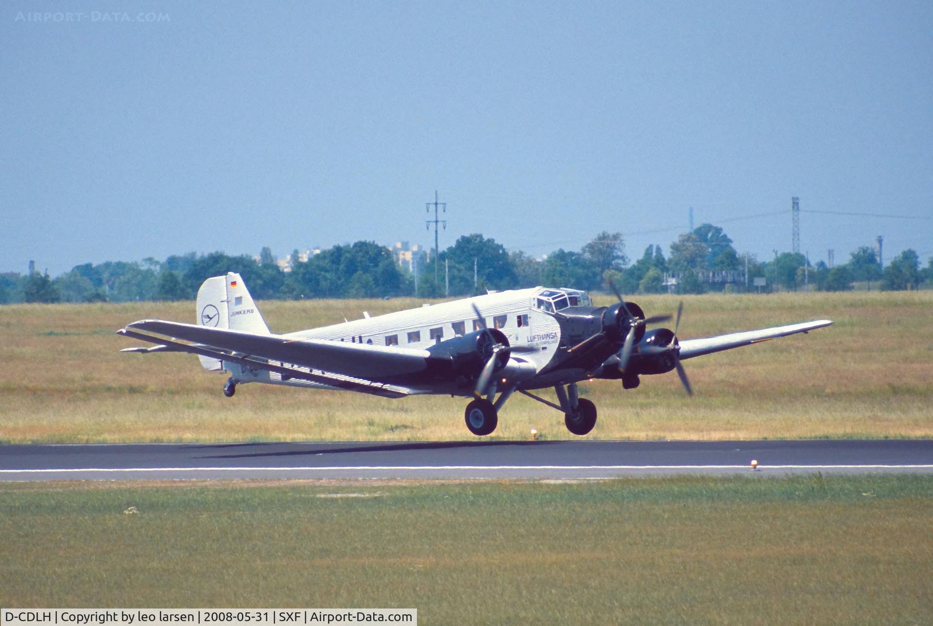 D-CDLH, 1936 Junkers Ju-52/3m C/N 130714, Berlin Air Show 31.5.2008