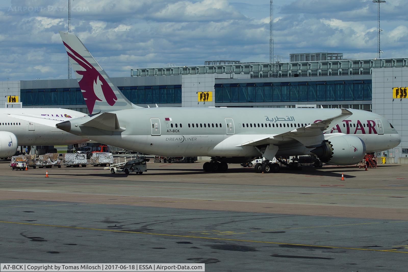 A7-BCK, 2012 Boeing 787-8 Dreamliner C/N 38329, 