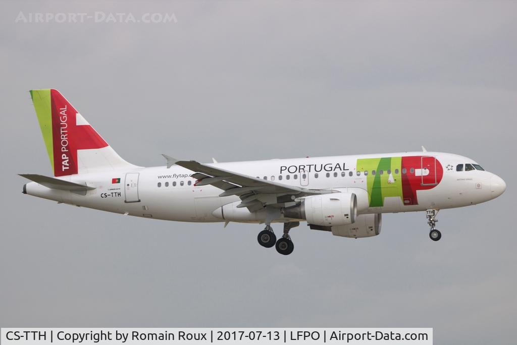 CS-TTH, 1998 Airbus A319-111 C/N 917, Landing