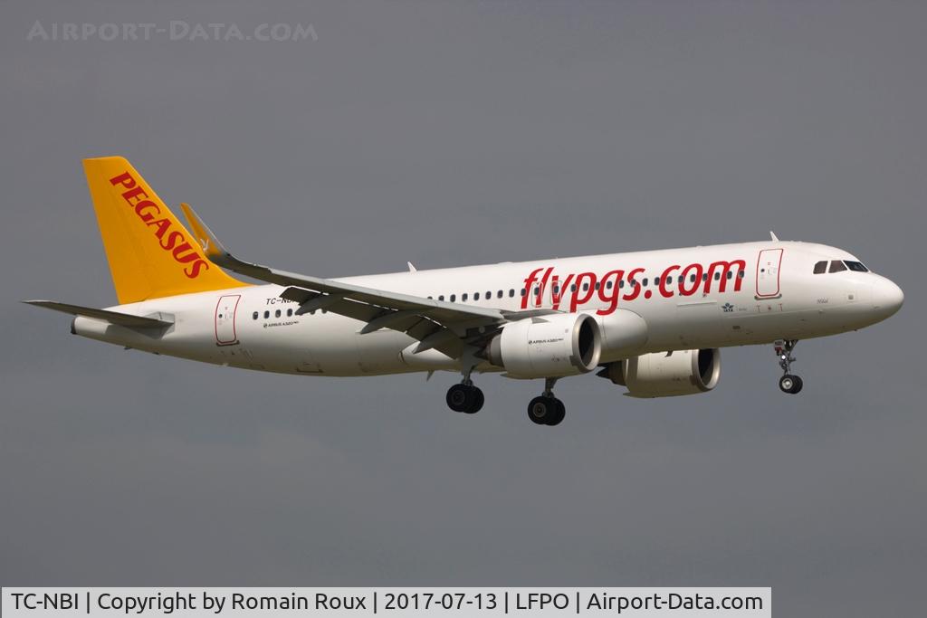 TC-NBI, 2016 Airbus A320-251N C/N 7429, Landing