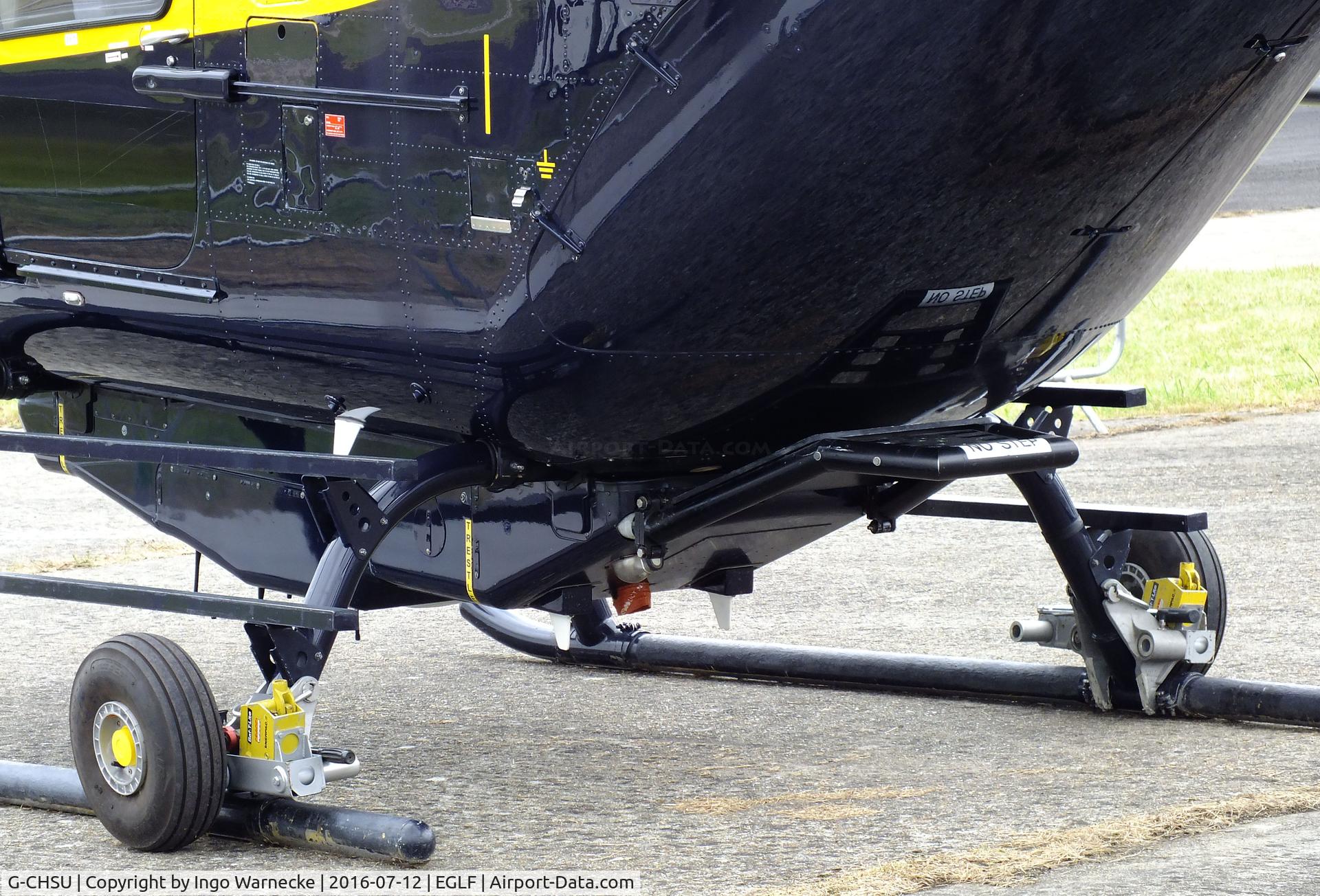 G-CHSU, 1998 Eurocopter EC-135T-1 C/N 0079, Eurocopter EC135T-1 of 2Excel Aviation at Farnborough International 2016