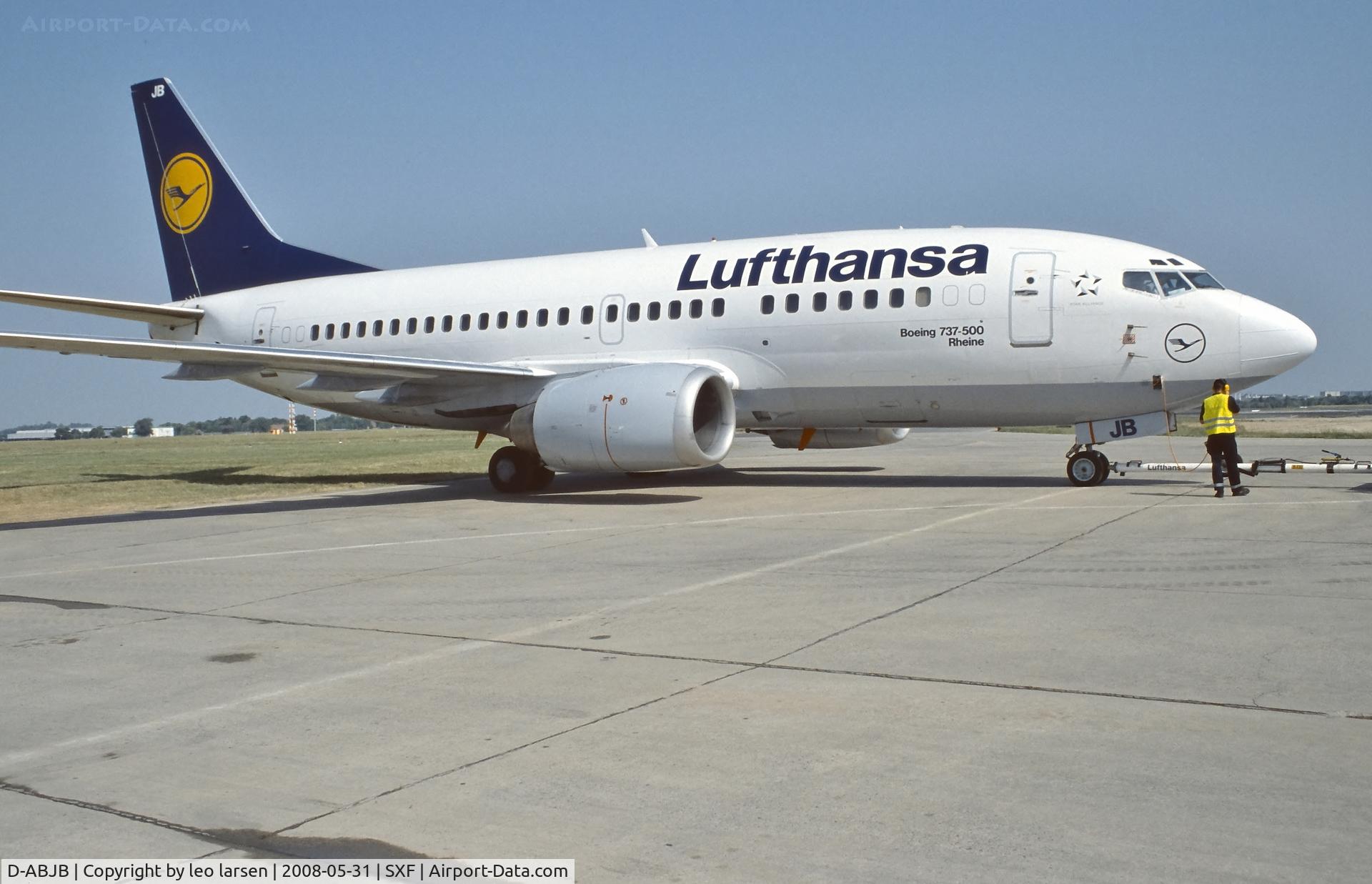 D-ABJB, 1991 Boeing 737-530 C/N 25271, Berlin SXF 31.5.2008