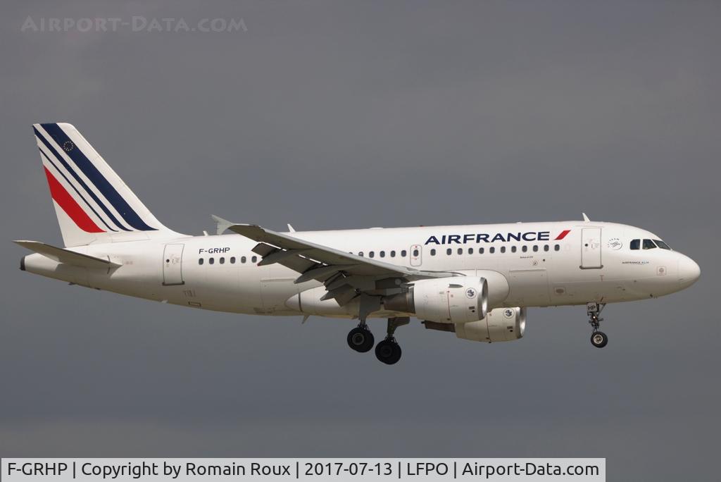 F-GRHP, 2000 Airbus A319-111 C/N 1344, Landing