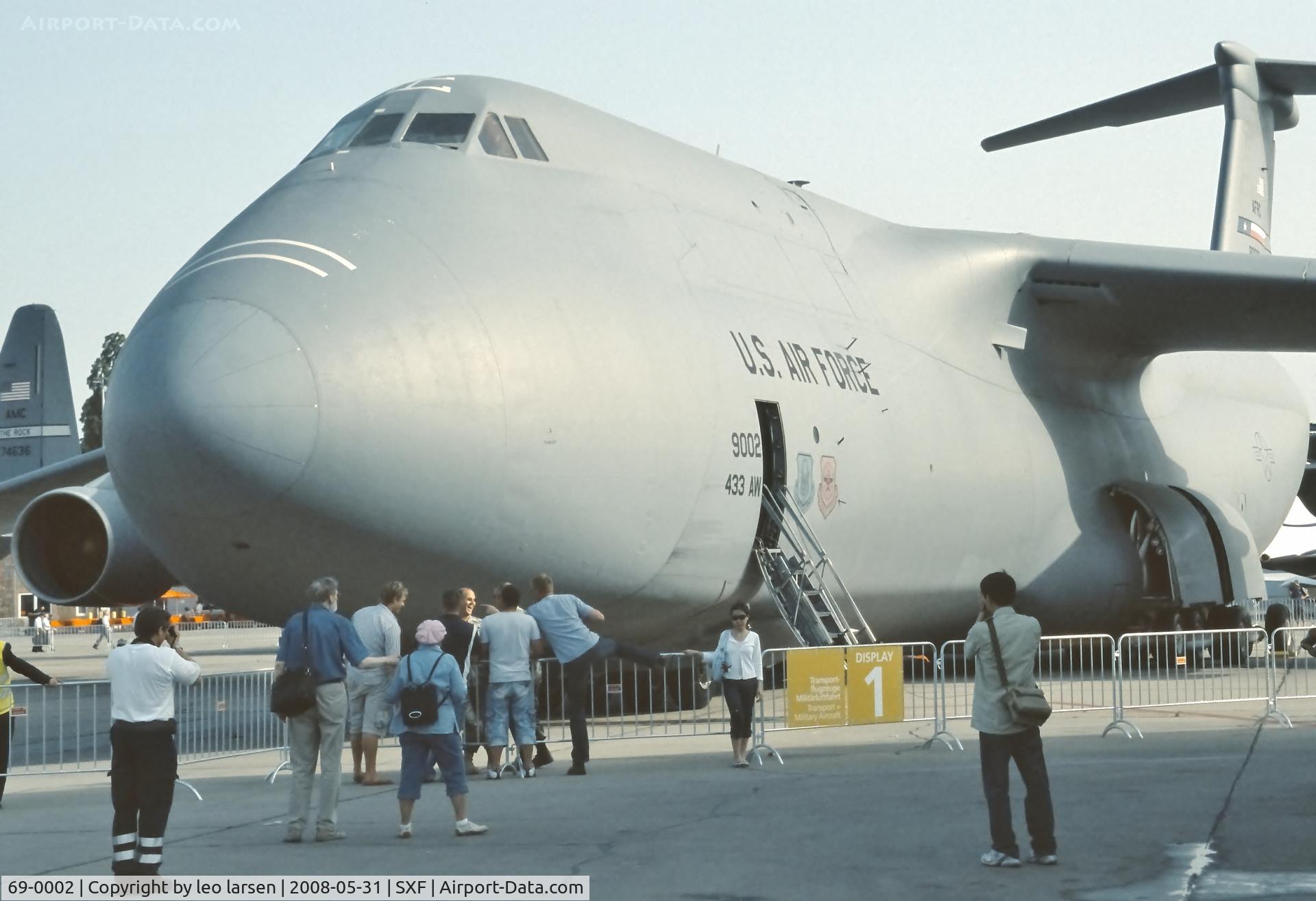 69-0002, 1969 Lockheed C-5A Galaxy C/N 500-0033, Berlin Air Show 31.5.2008