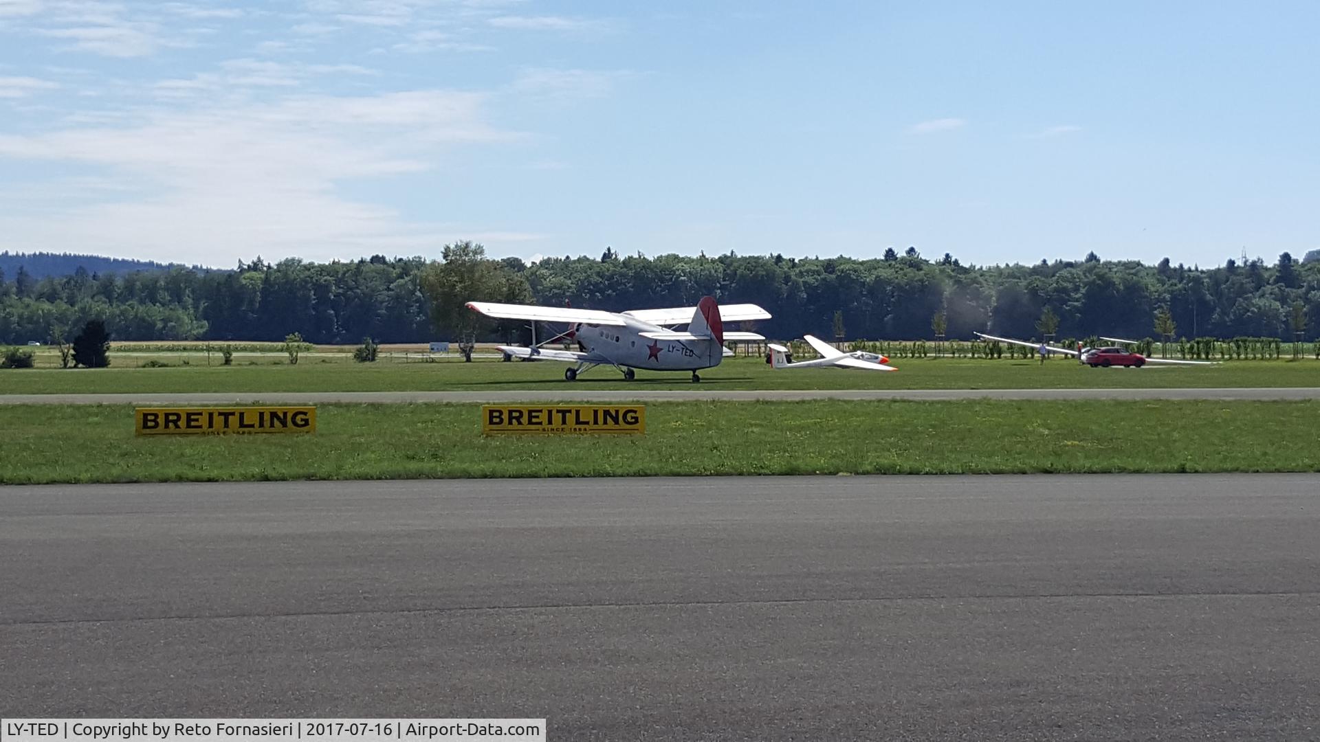 LY-TED, Antonov An-2 C/N 1G235-51, At the airfield Birrfeld in Switzerland