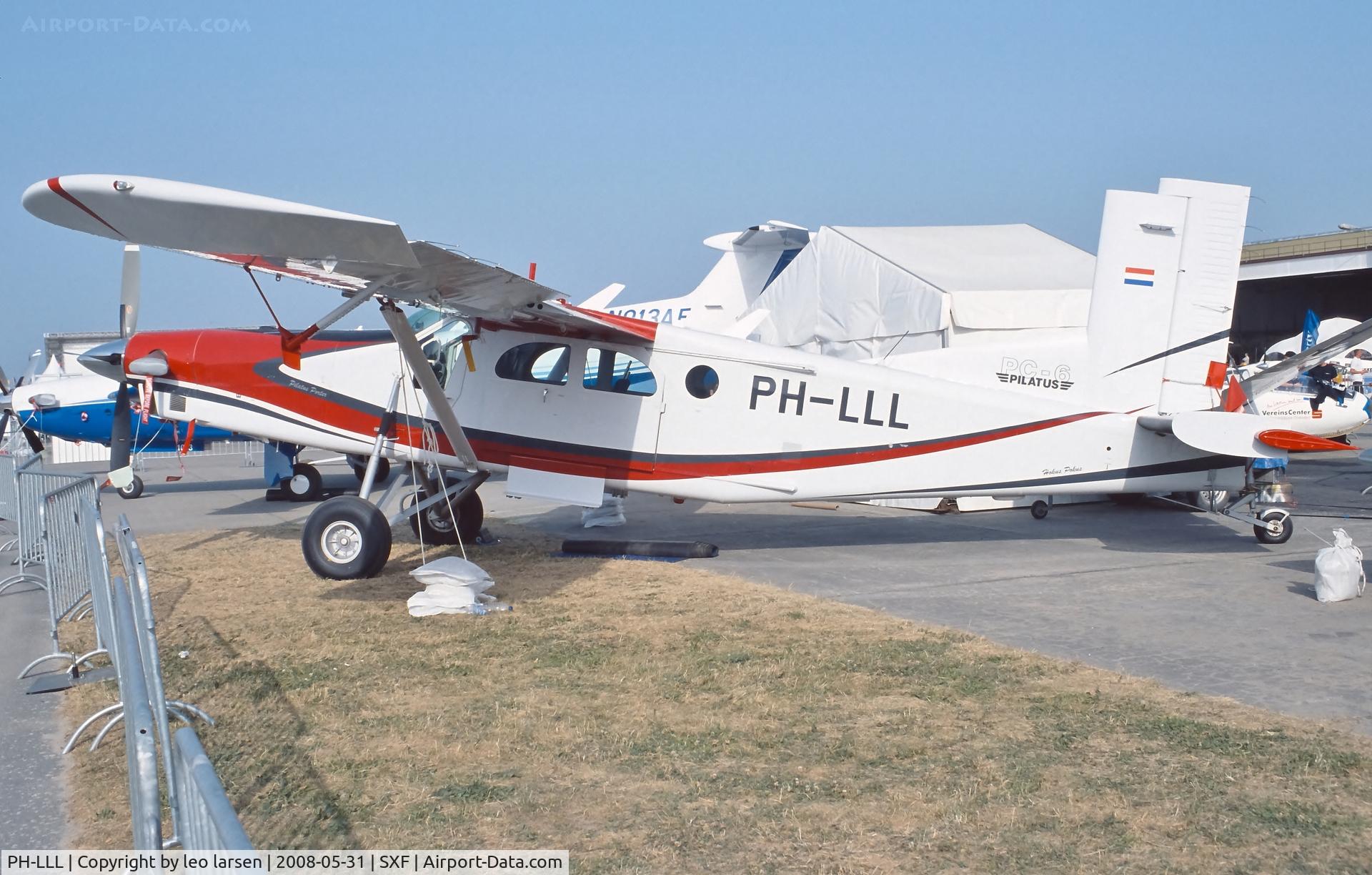 PH-LLL, Pilatus PC-6/B2-H4 Turbo Porter C/N 954, Berlin Air Show 31.5.2008