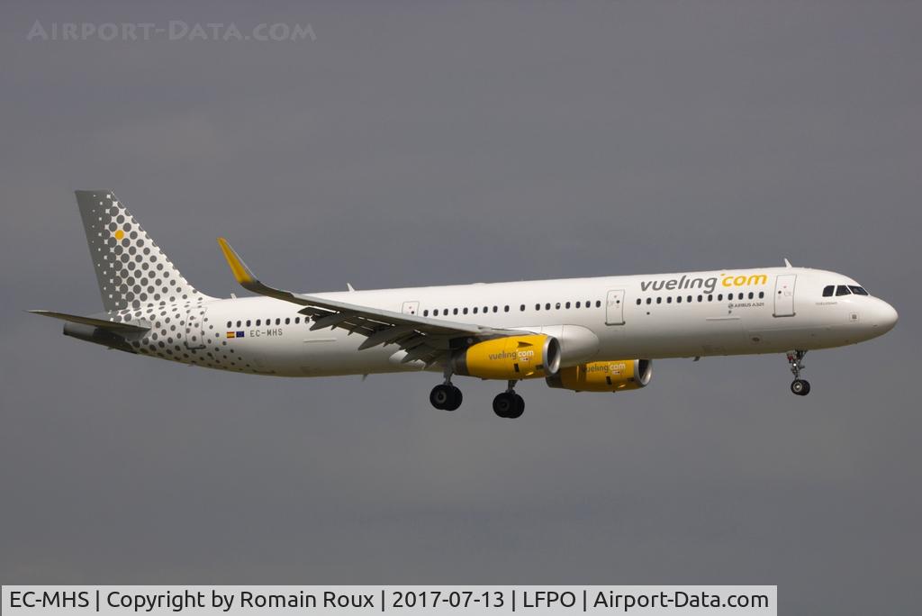 EC-MHS, 2015 Airbus A321-231 C/N 6740, Landing