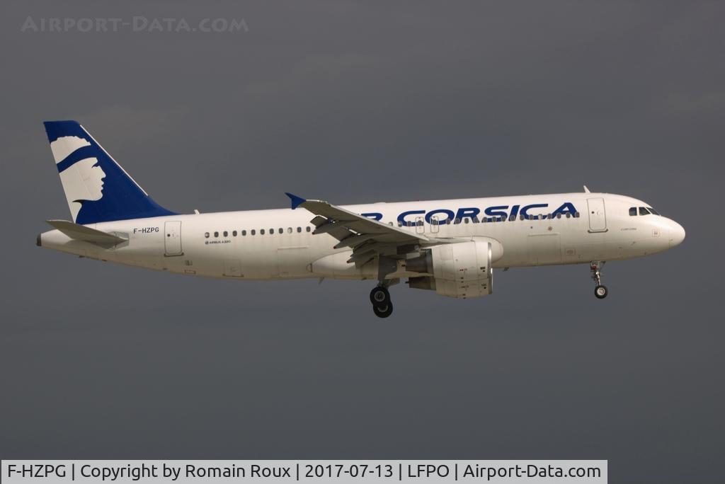 F-HZPG, 2013 Airbus A320-214 C/N 5906, Landing