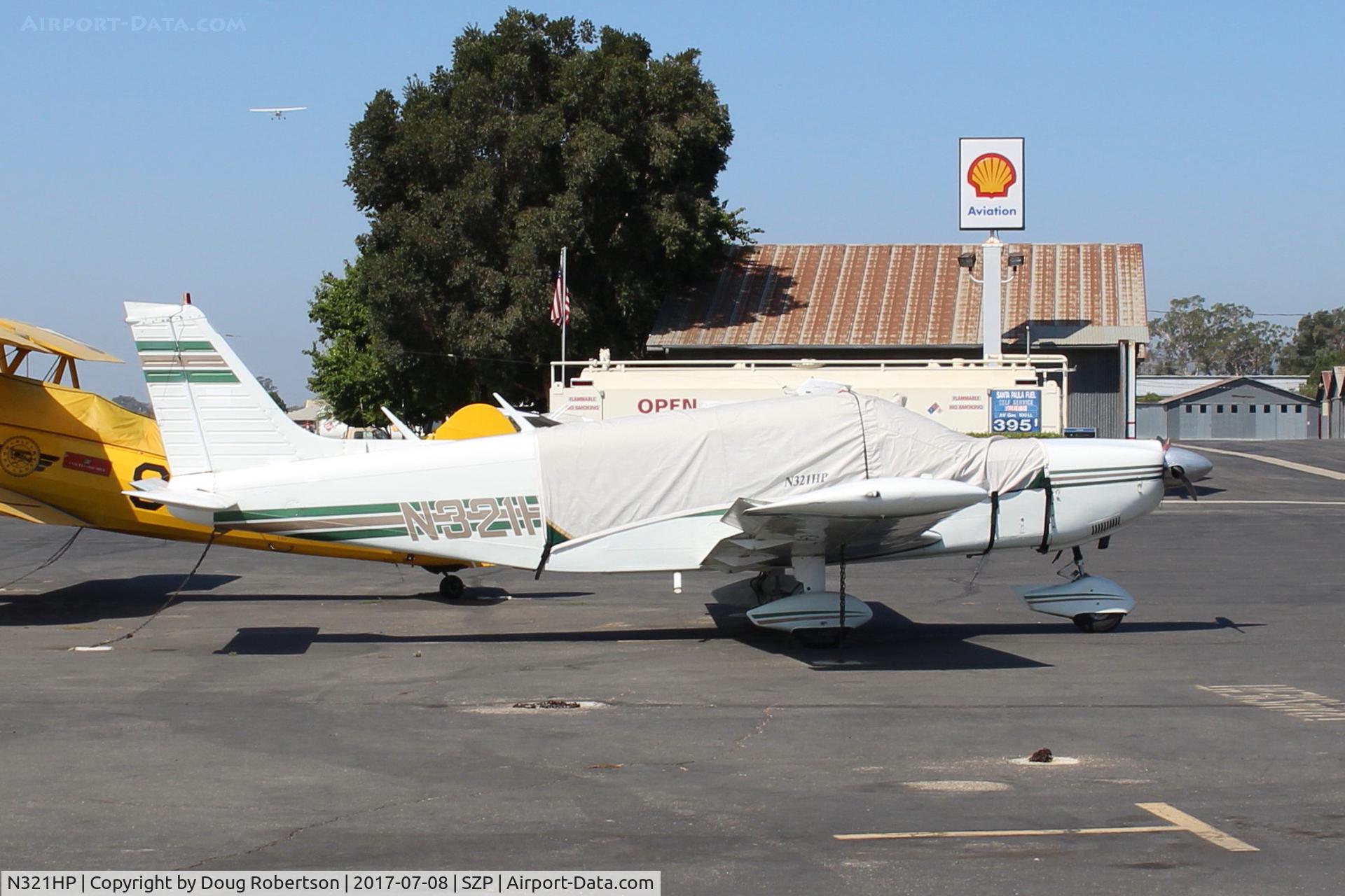 N321HP, 1974 Piper PA-32-300 Cherokee Six Cherokee Six C/N 32-7440099, 1974 Piper PA-32-300 CHEROKEE SIX, Lycoming TIO-540 300 Hp Turbo conversion, on transient ramp