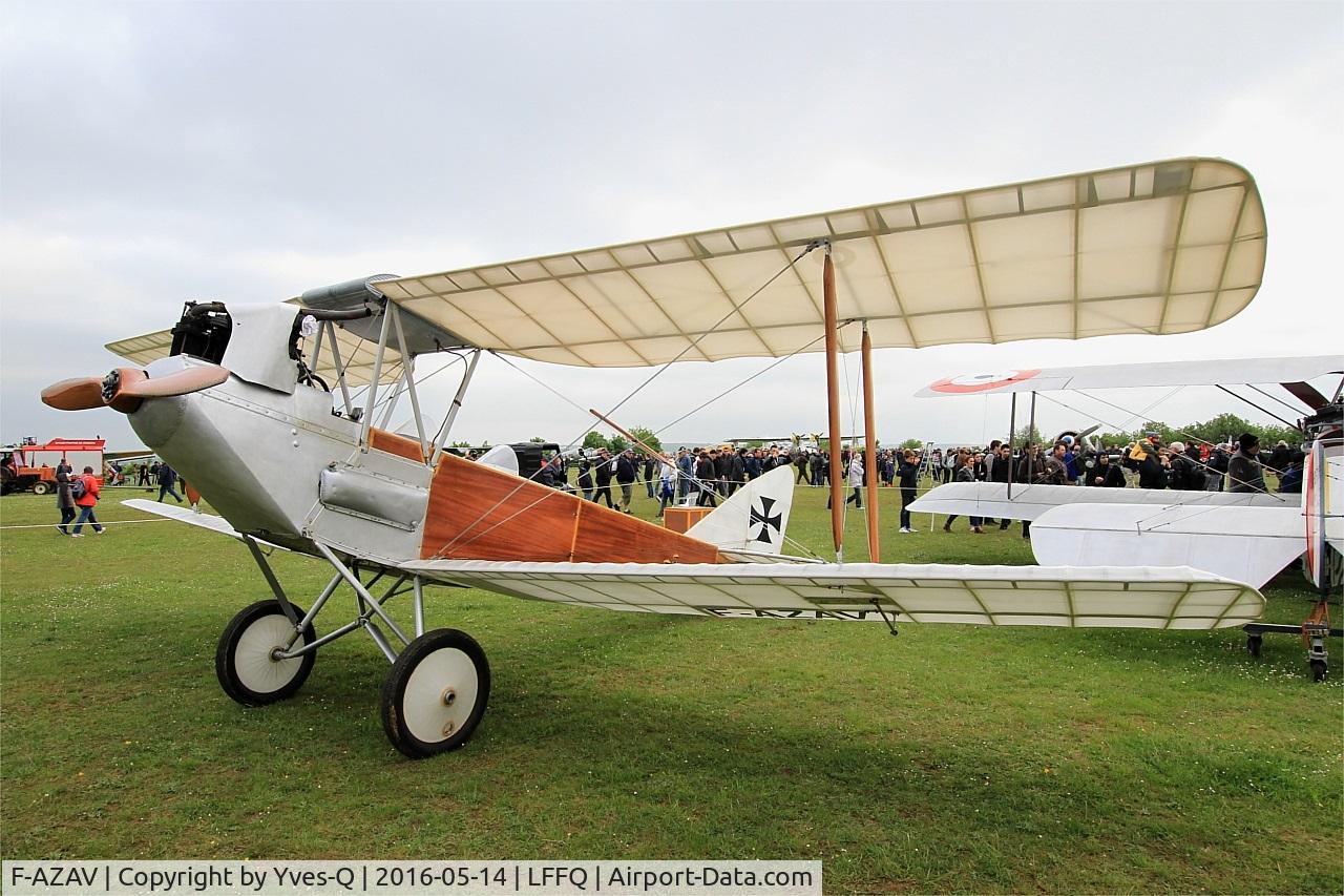 F-AZAV, LFG Roland C.II C/N 005, FG C2, Static display, La Ferté-Alais airfield (LFFQ) Airshow 2016