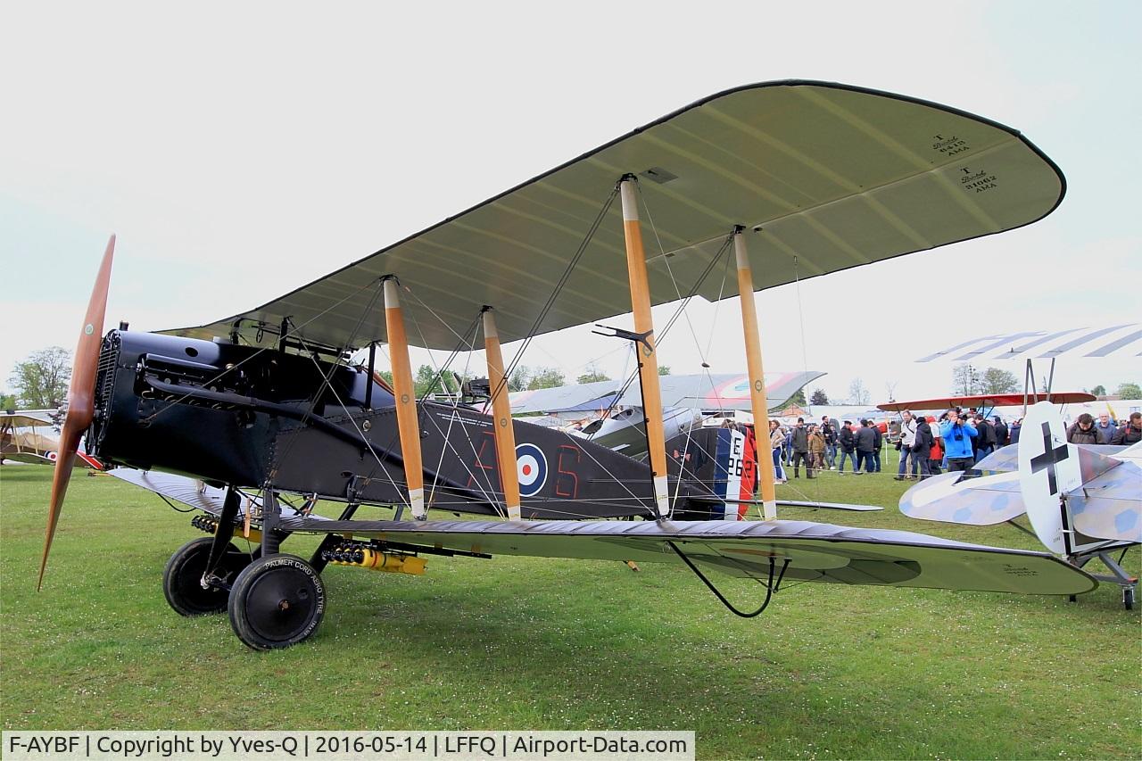 F-AYBF, Bristol F.2B Fighter C/N C794, Bristol F.2B Fighter, Static display, La Ferté-Alais airfield (LFFQ) Airshow 2016