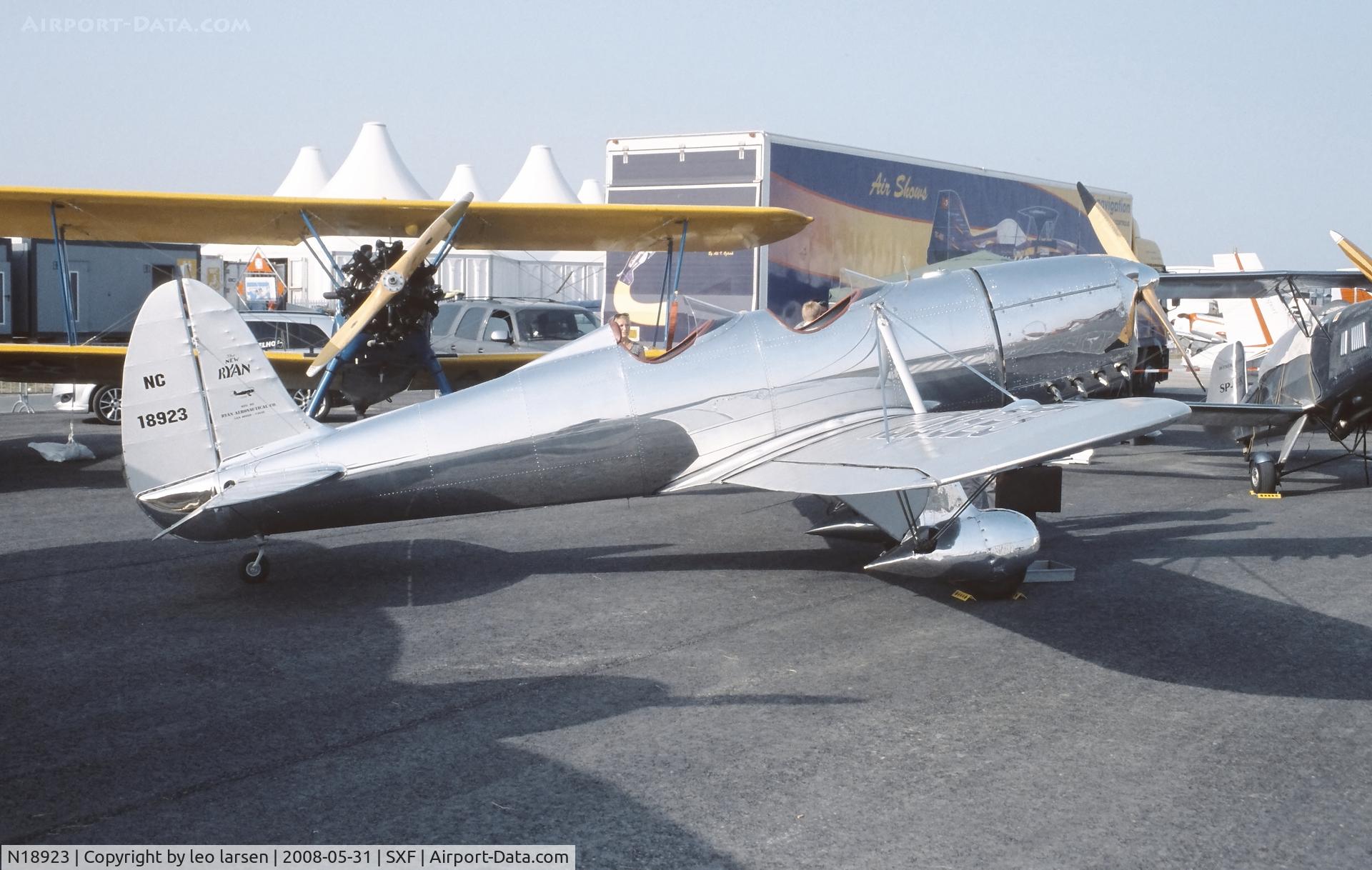 N18923, 1939 Ryan Aeronautical ST-A C/N 322, Berlin Air Show 31.5.2008