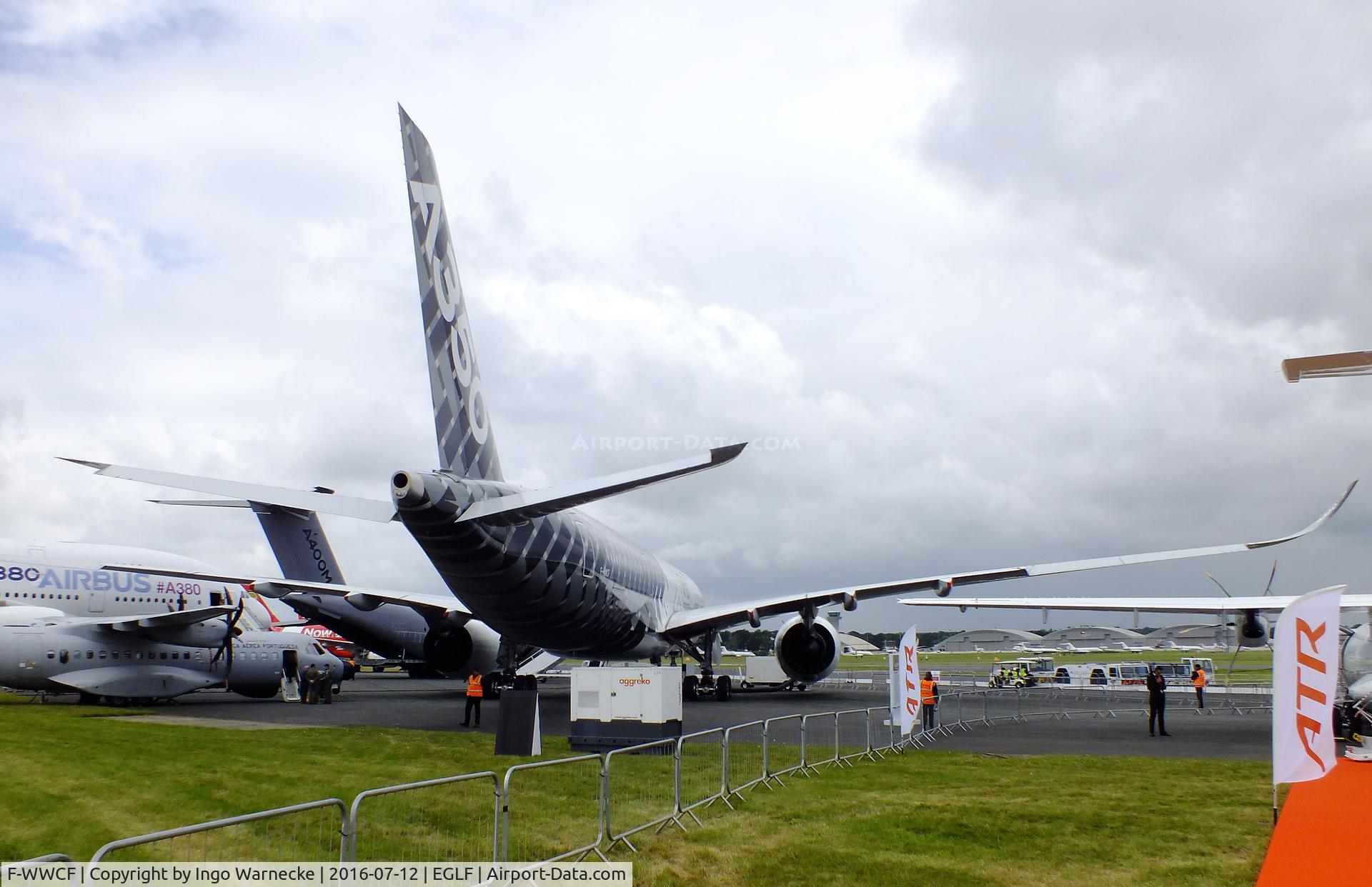 F-WWCF, 2013 Airbus A350-941 C/N 002, Airbus A350-941 at Farnborough International 2016