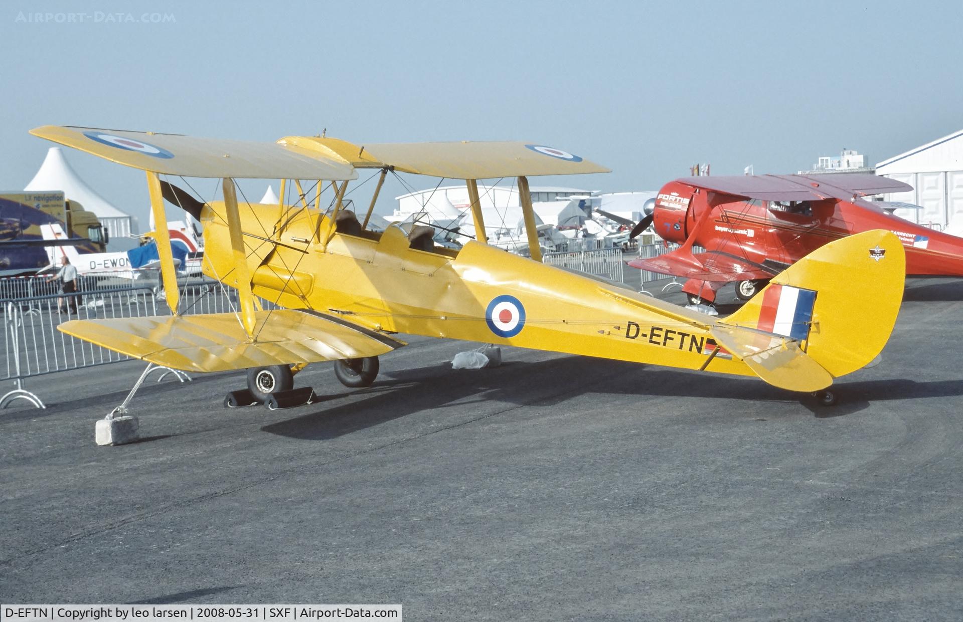 D-EFTN, 1941 De Havilland DH-82A Tiger Moth II C/N 84764, Berlin Air Show 31.5.2008