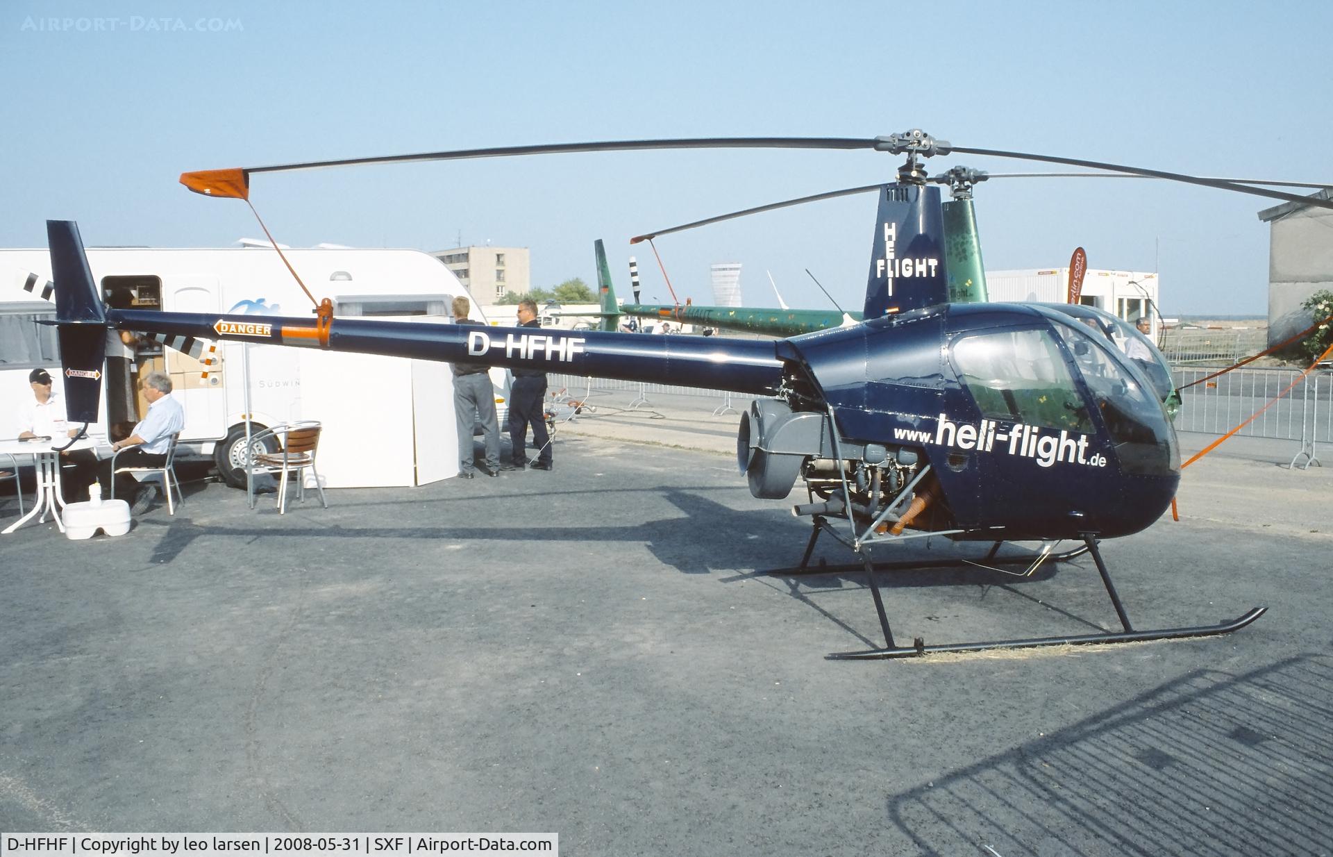 D-HFHF, 1999 Robinson R22 Beta II C/N 3027, Berlin Air Show 31.5.2008