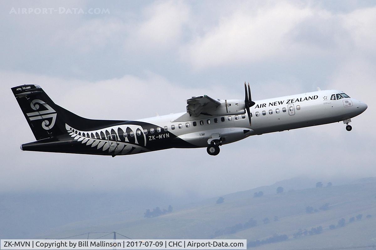 ZK-MVN, 2016 ATR 72-600 C/N 1353, away from  two-zero