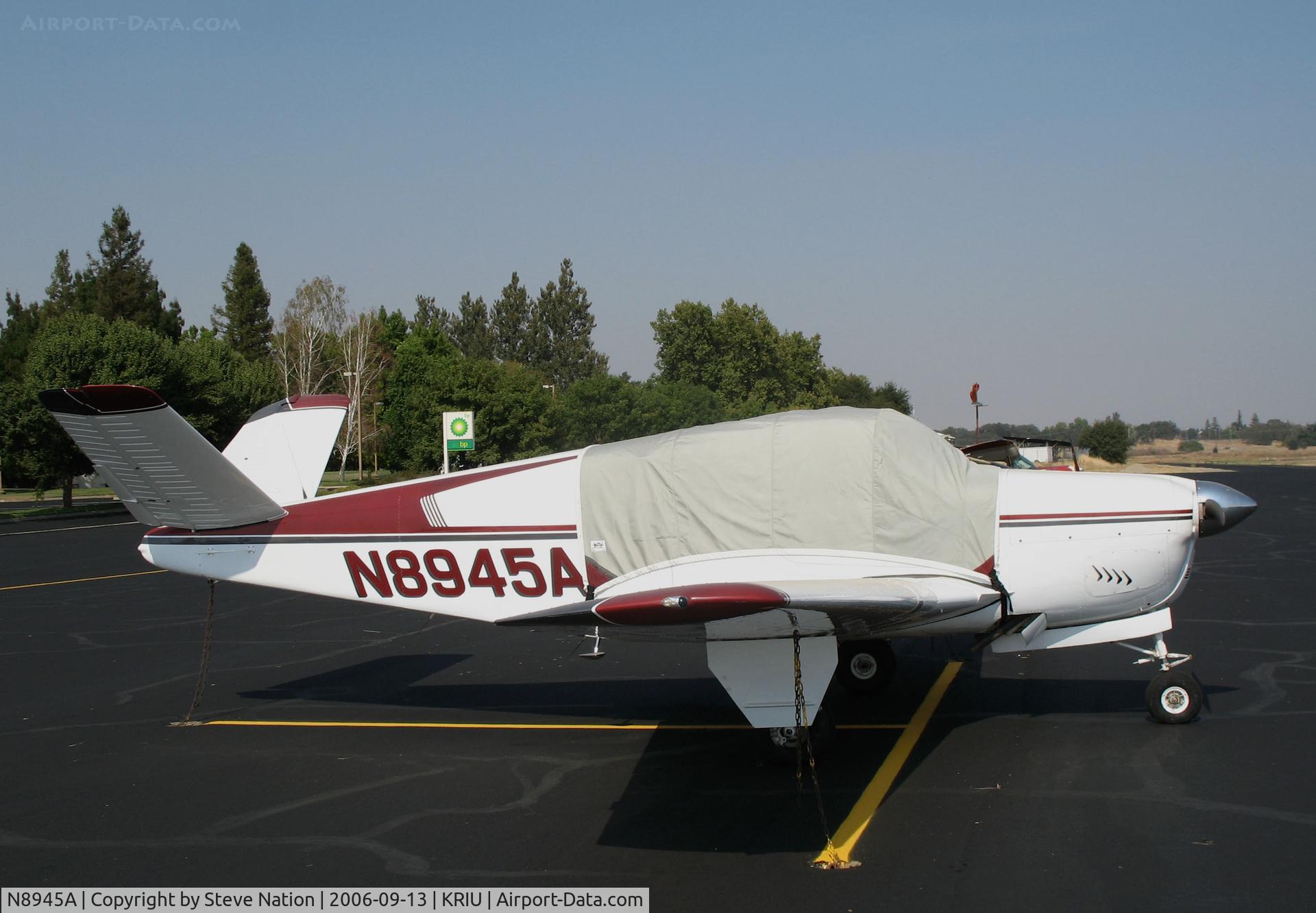 N8945A, 1951 Beech C35 Bonanza C/N D-2699, Locally-based 1951 Beech C35 Bonanza with cockpit cover @ Rancho Murieta, CA (now owned by Tahoe Turbines LLC, Carson City, NV)