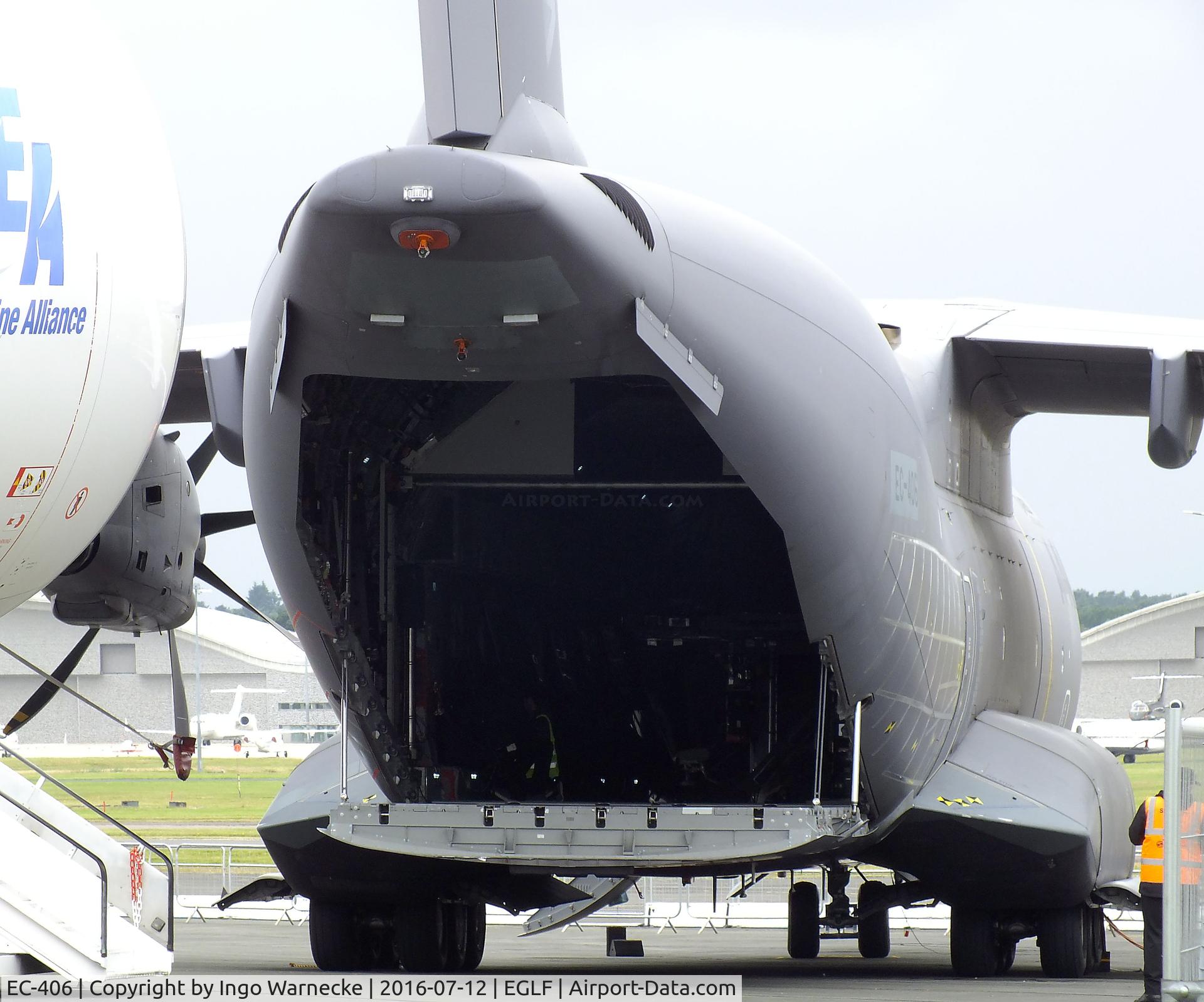 EC-406, 2011 Airbus A400M-180 Atlas C/N 006, Airbus A400M Atlas C1 at Farnborough International 2016