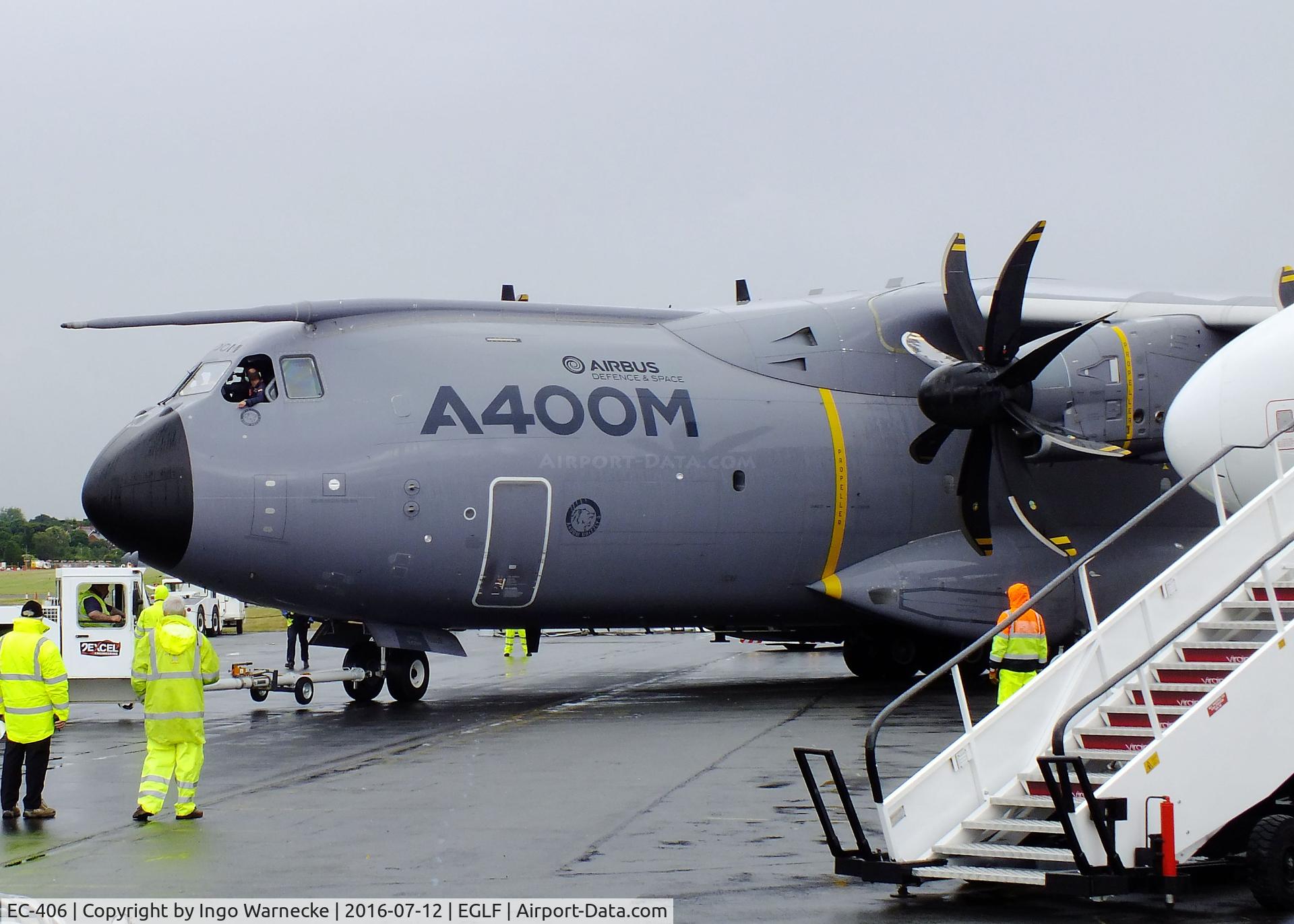 EC-406, 2011 Airbus A400M-180 Atlas C/N 006, Airbus A400M Atlas C1 at Farnborough International 2016